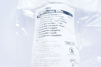 CareFusion 50-7205B PleurX Vacuum Bottle 500ml (x)